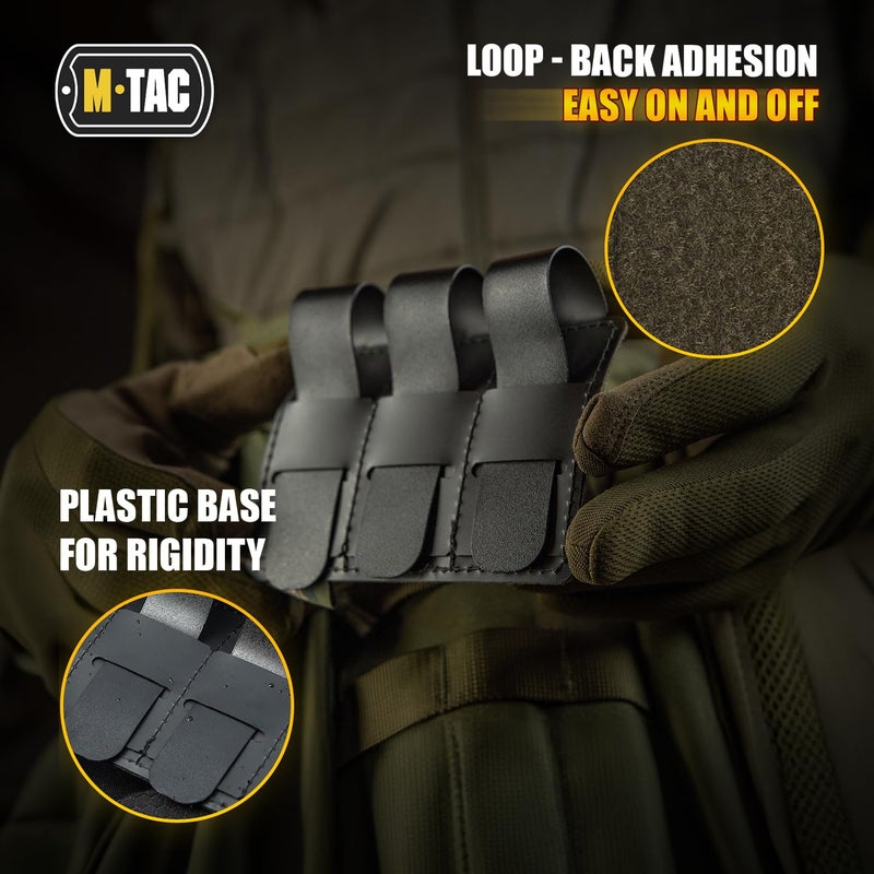 M-Tac Loop Tactical Morale Patches Board Molle Attachment 4.5 x 3.5 (Olive) - Image 4